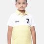 Kids - Boys Printed Half Sleeve T-Shirt Dusty Yellow