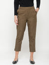 De Moza Ladies Straight Pant Mustard