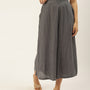 De Moza Womens Printed Culottes Grey
