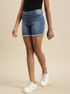 Kids - Girls Shorts Mid Wash