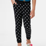 Kids - Girls Printed Jogger Raven
