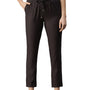 De Moza Women's Straight Pant Dark Grey