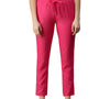 De Moza Women's Straight Pant Fuchsia