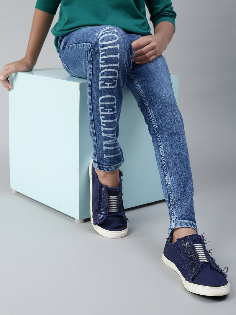 Kids – Girls Jeans Denim Mid Blue