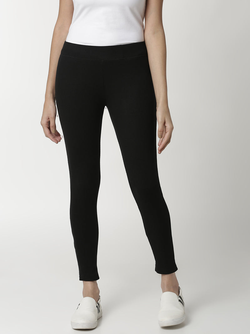 De Moza Ladies Black Leggings - De Moza (4332591841343)