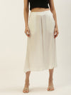 De Moza Women’s Culottes Offwhite
