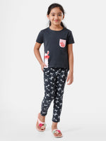 Kids – Girls Printed Pyjama Set Jet Set