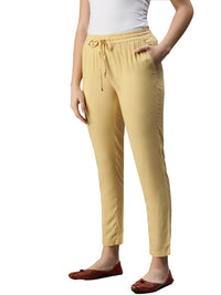 De Moza Women's Straight Pant Skin