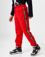 PIPIN Kids - Boys Jogger Solid Cotton Raising Red - De Moza