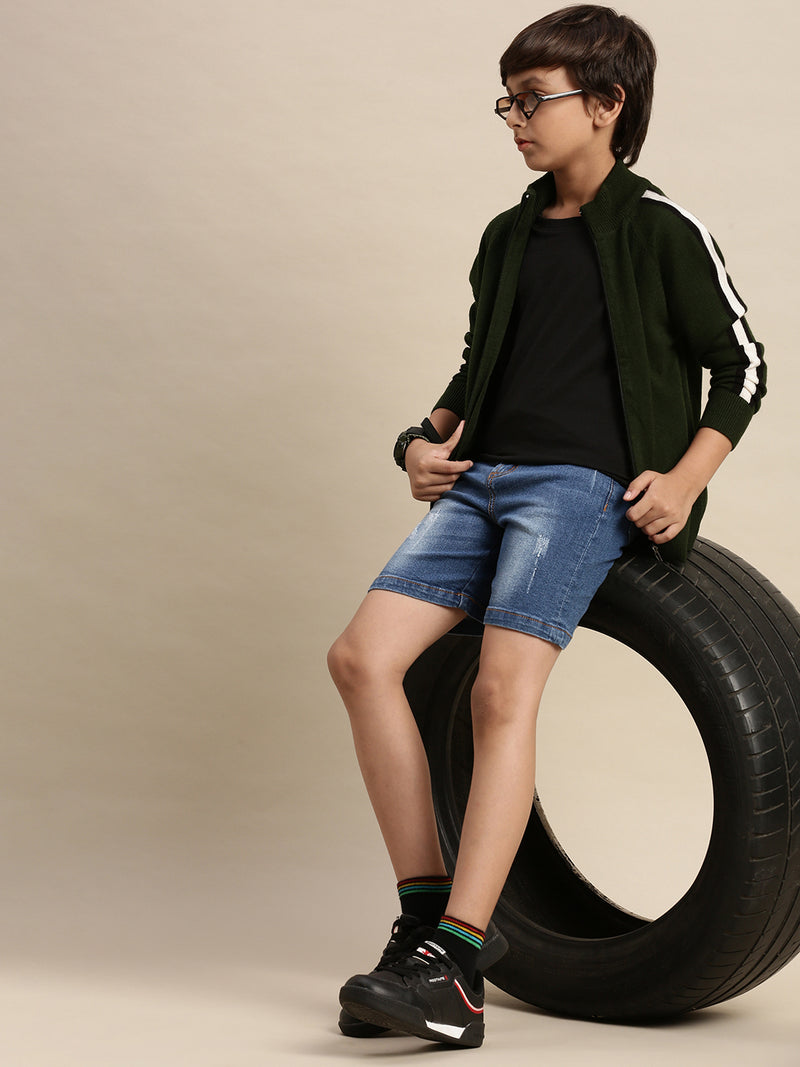 Kids - Boys Denim Shorts Dark Blue