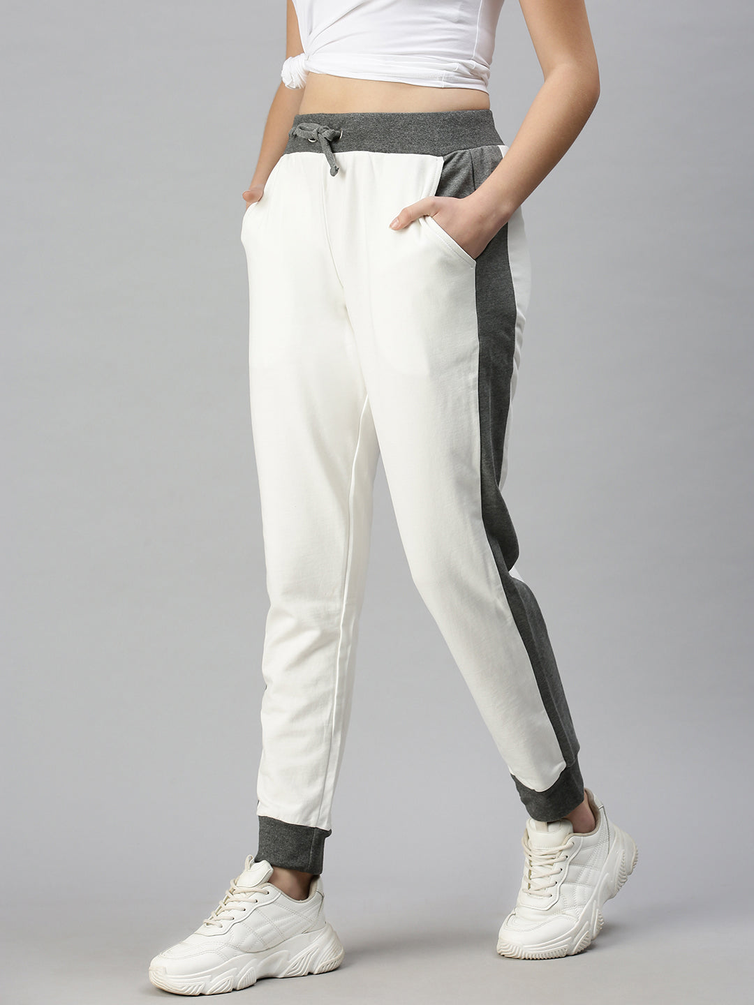 De Moza Women's Jogger OffWhite