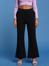 De Moza Women’s Flared Pant Black