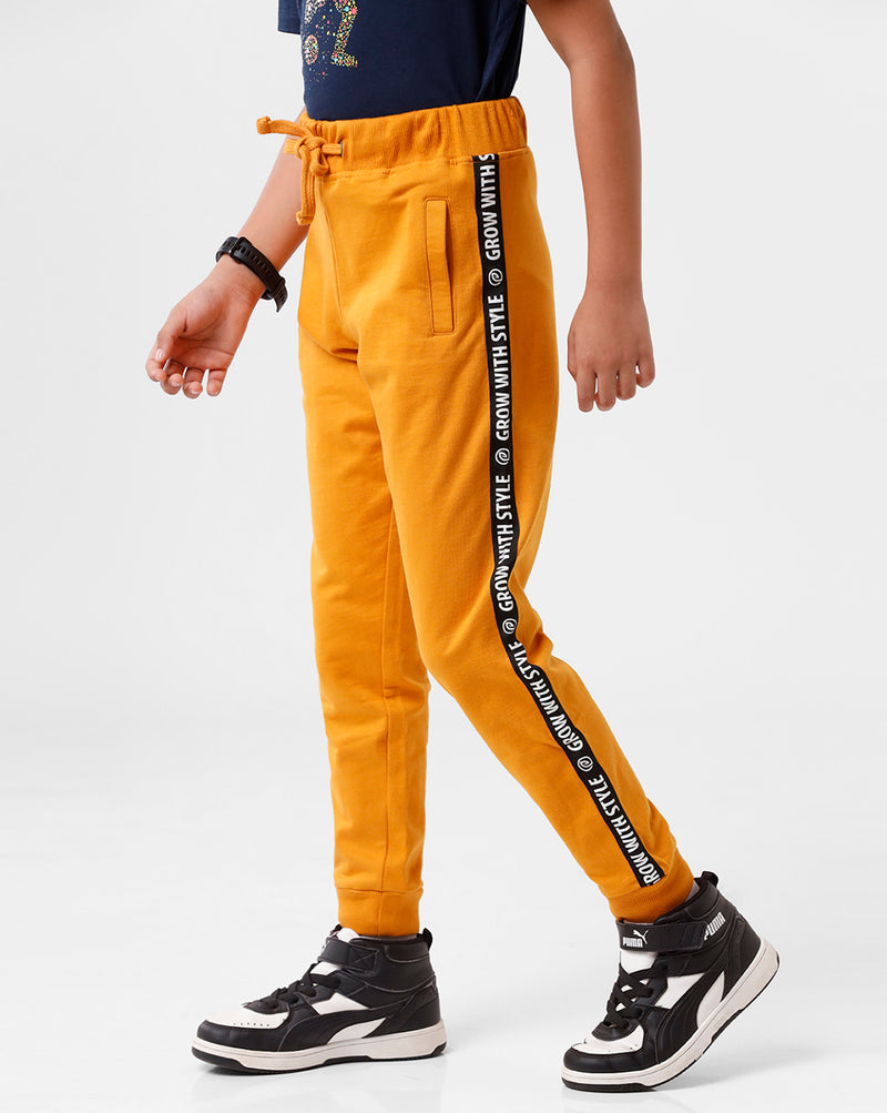 Kids - Boys Jogger Dark Mustard