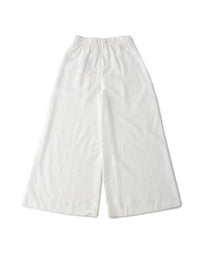 De Moza Kids - Girls Palazzo Woven Bottom Solid Rayon Offwhite - De Moza (6595158605887)