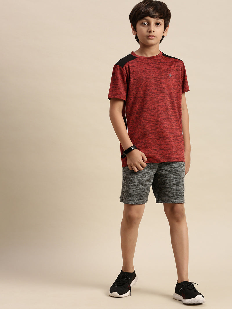 Kids – Boys Active wear Shorts Grey