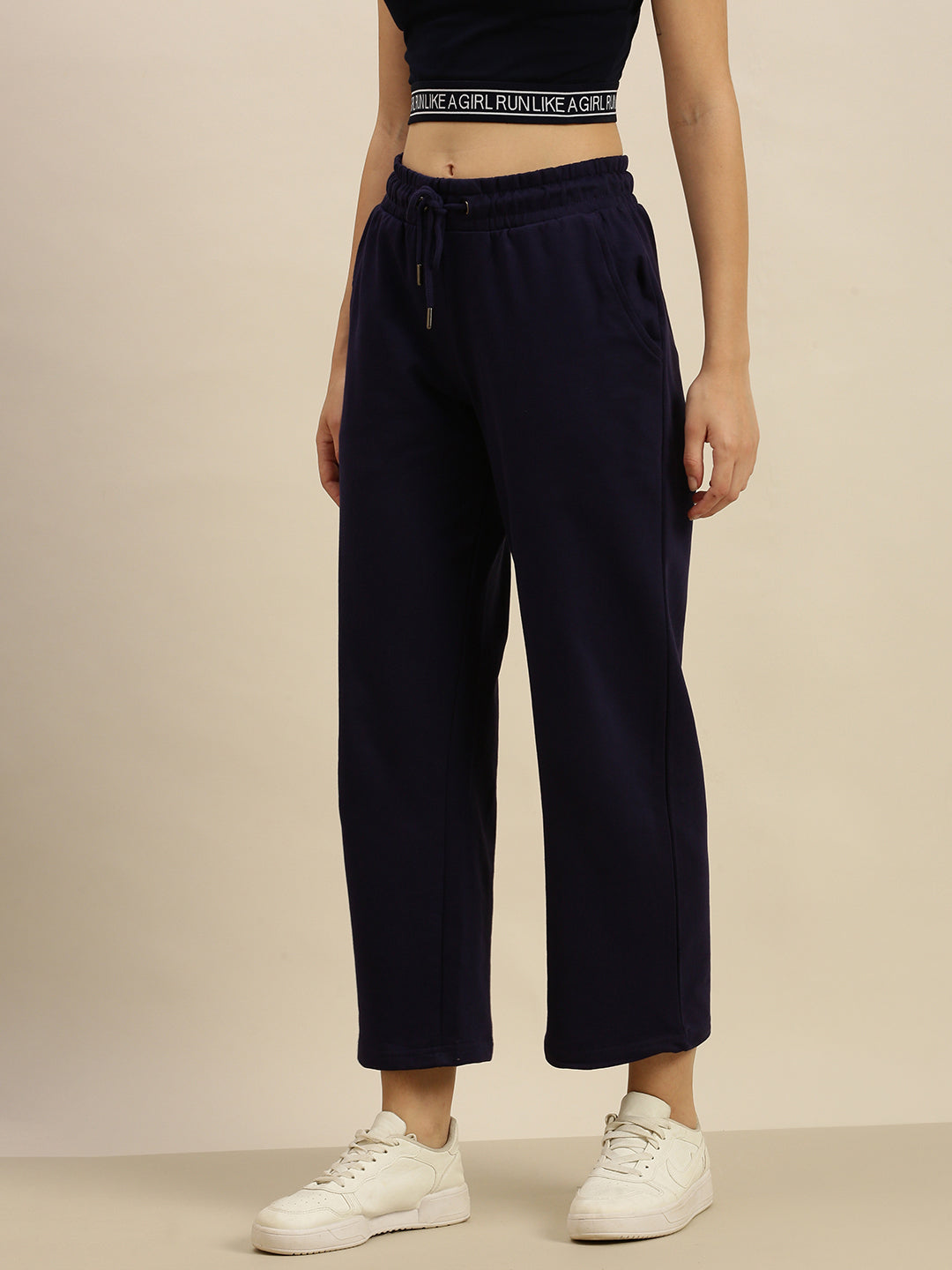 De Moza Ladies Jogger Navy Blue - De Moza