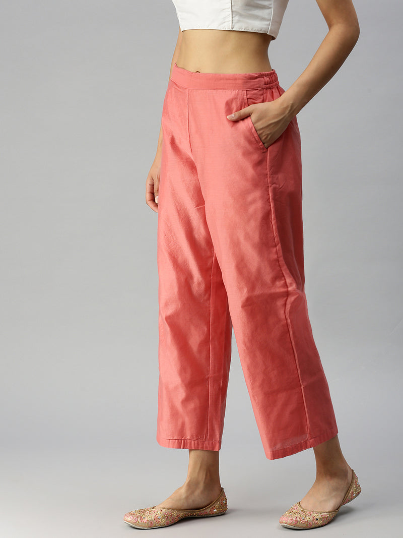 De Moza Ladies Palazzo Light Coral