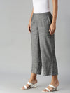 De Moza Ladies Palazzo Dark Grey