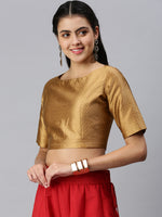 De Moza Women's Blouse Gold