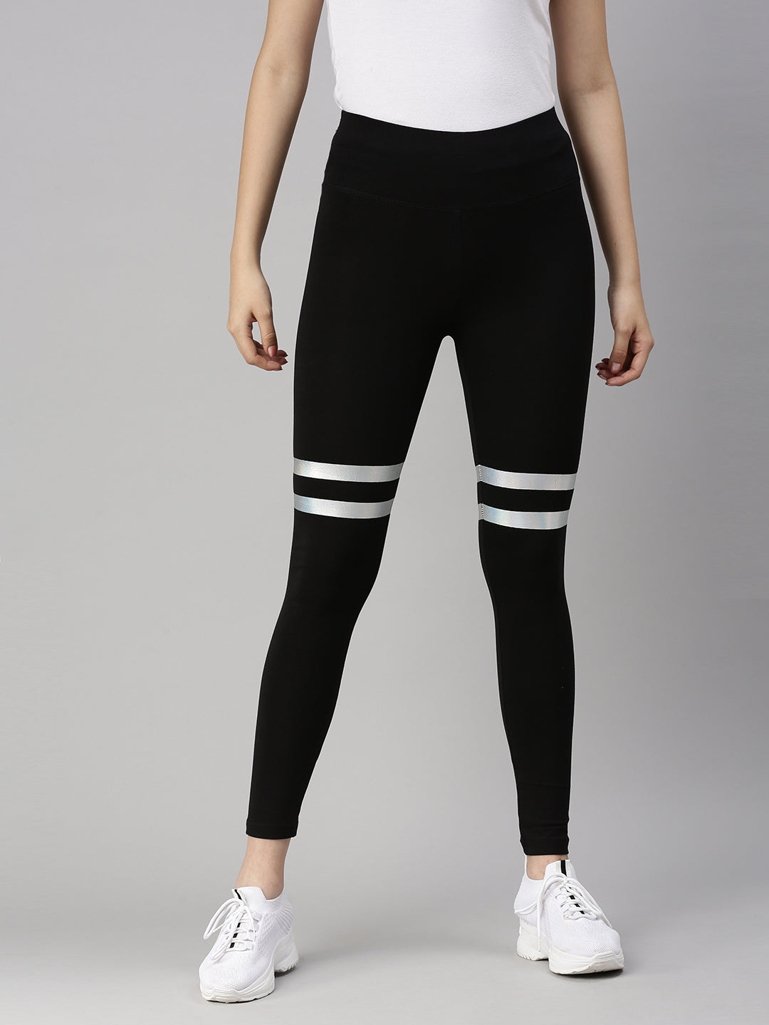 De Moza Ladies Active Wear Leggings Black