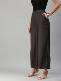 De Moza Ladies Palazzo Dark Grey