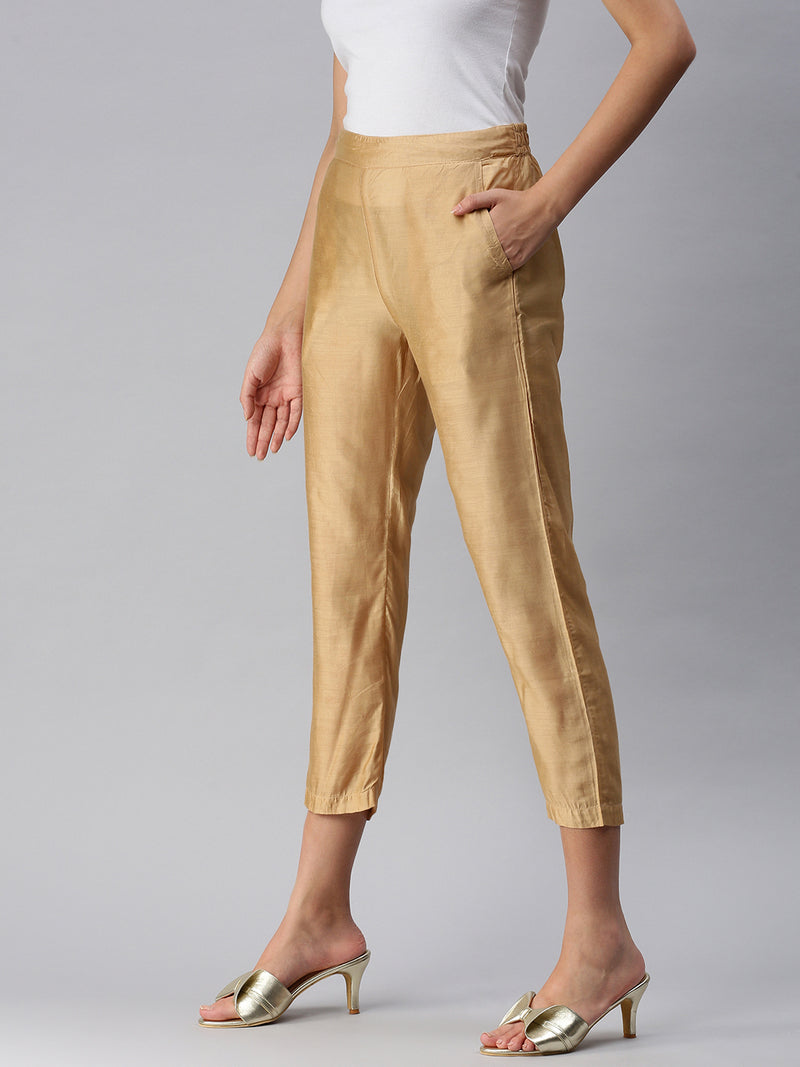 De Moza Women's Cigarette Pant Skin