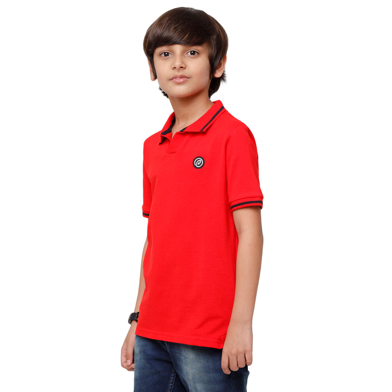 Pipin Boys Combo Cotton T-shirt Pack of 2 - De Moza