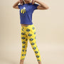 Kids – Girls Printed Pyjama Set Bluing