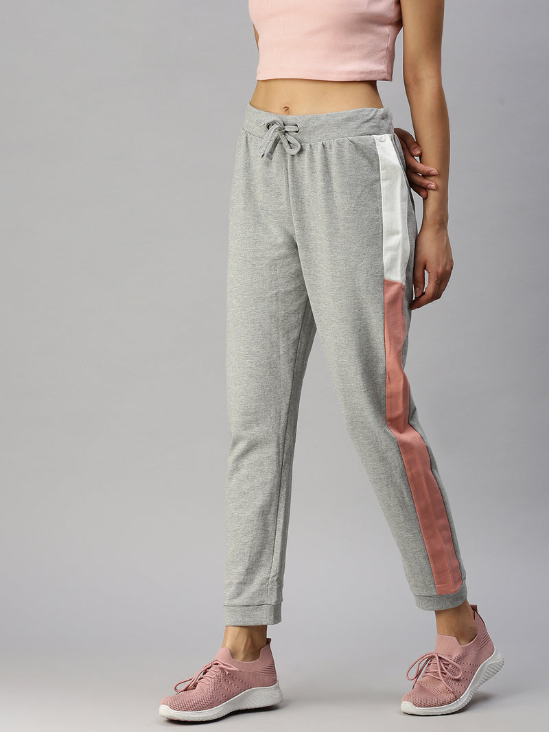 De Moza Ladies Jogger Grey Melange