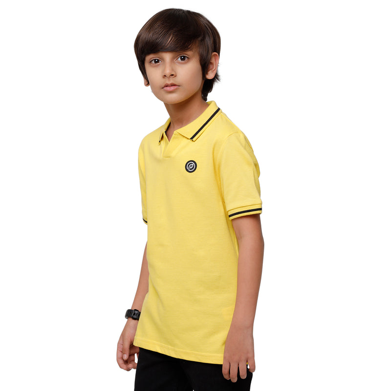 Pack of 2 Pipin Boys T-shirt Yellow & Yellow Tail