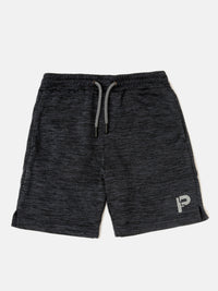 Kids – Boys Active wear Shorts Anthra Melange - De Moza
