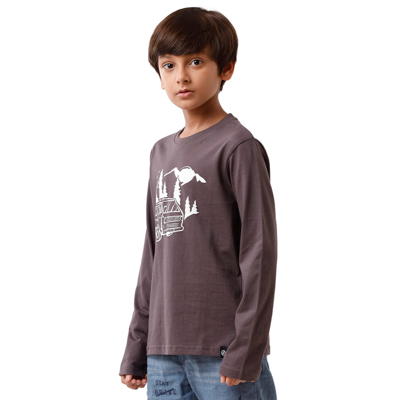 Pack of 2 Pipin Boys T-shirt Dark Navy Blue & Dark Grey