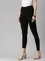 De Moza Ladies 7/8th Leggings Black