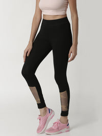 De Moza Women's Ankle Length Leggings Black - De Moza (4359019987007)