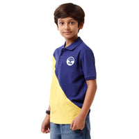 Pack of 2 Pipin Boys T-shirt Navy Blue & Light Blue