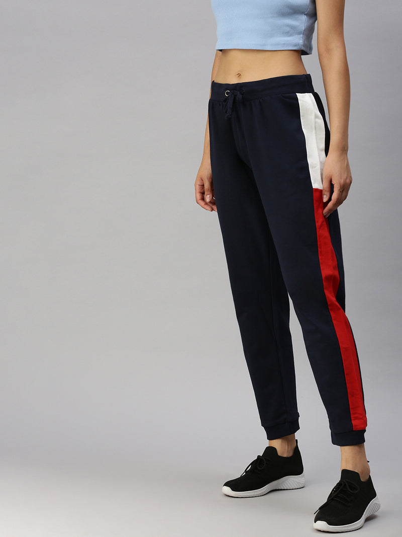 De Moza Ladies Jogger Navy Blue