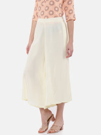De Moza Women’s Culottes Offwhite
