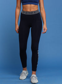 De Moza Ladies Active wear Leggings Navy Blue