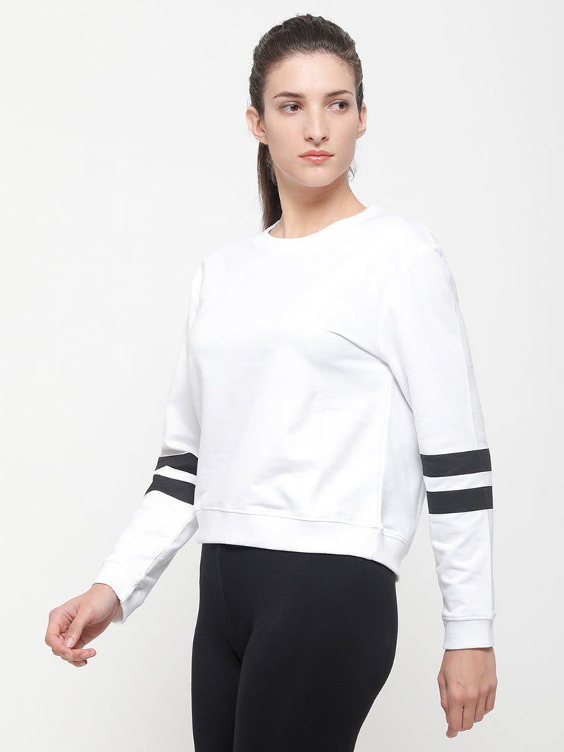 De Moza Women's Sweatshirt Off White