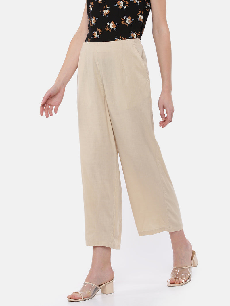 De Moza Ladies Palazzo Natural