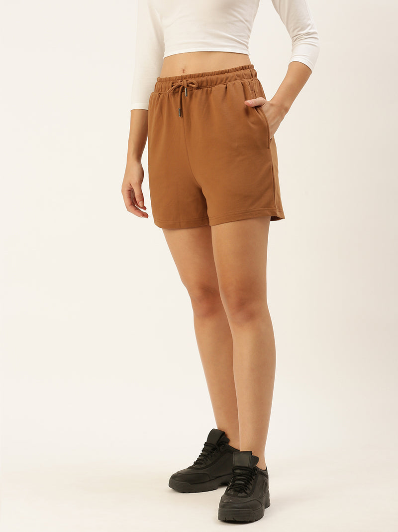 De Moza Women’s Shorts Tan