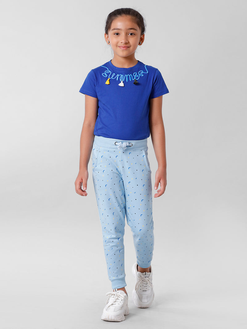 Kids - Girls Jogger Light Blue