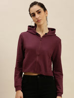De Moza Ladies Sweatshirt Wine