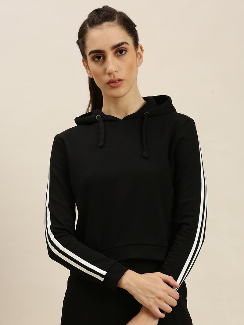 De Moza Ladies Sweatshirt Black