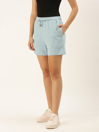 De Moza Women’s Shorts Powder Blue