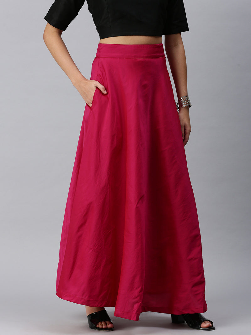 De Moza Women's Skirt Magenta 