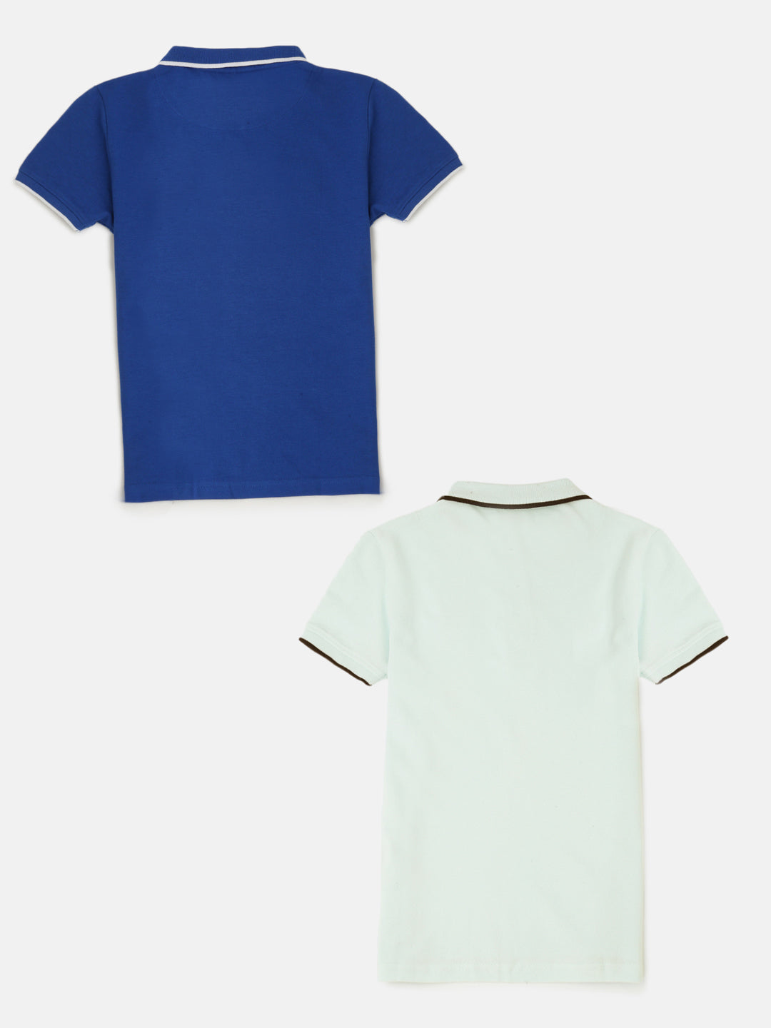 Pack of 2 Pipin Boys T-shirts Mint & Royal Blue