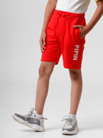 Kids - Boys Printed Shorts High Risk Red