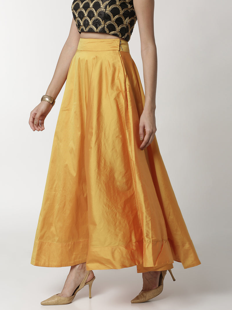 De Moza Ladies Skirt Mustard - De Moza (4341046902847)