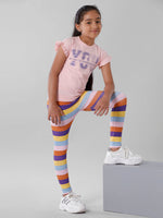 Kids – Girls Ankle Leggings Desert Sun